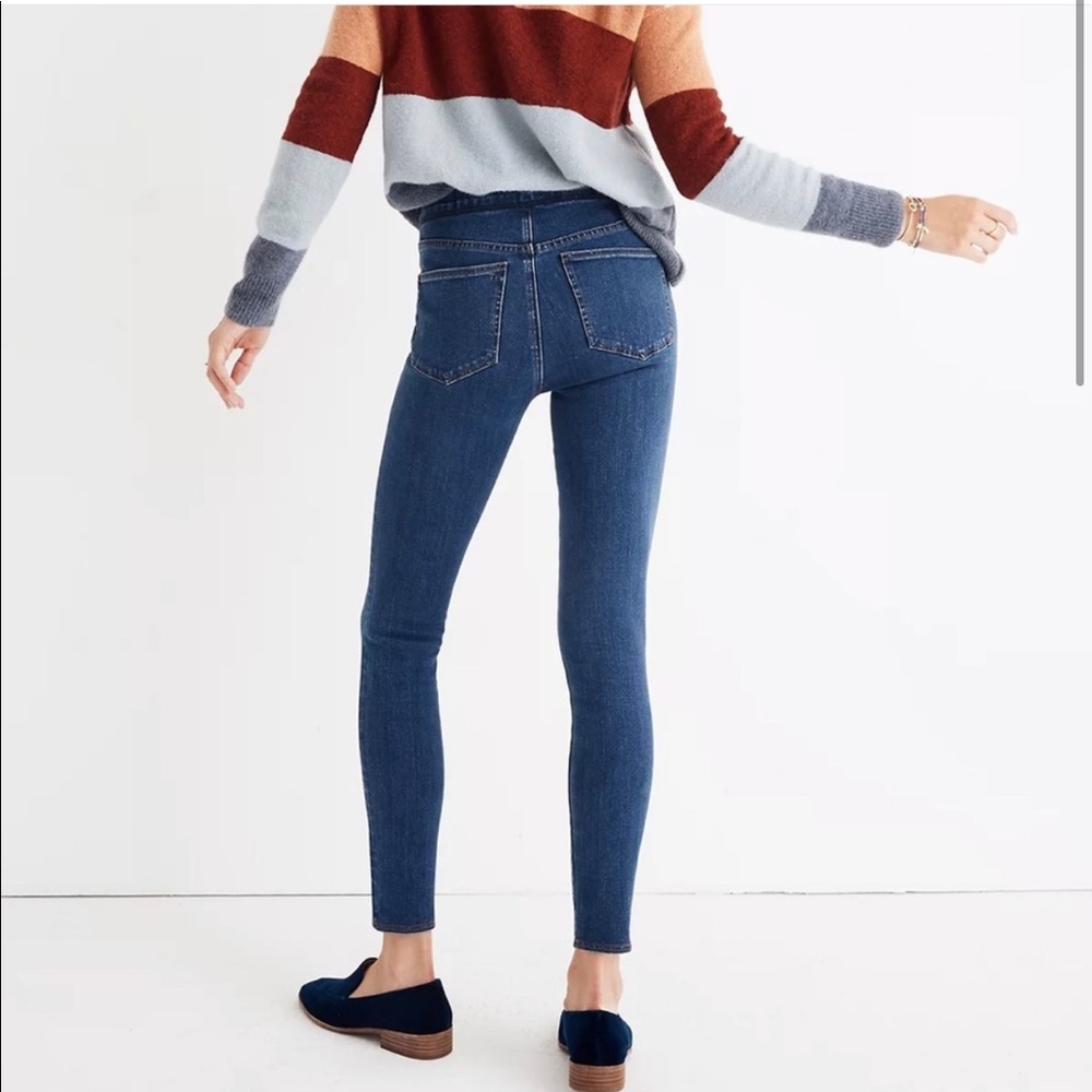 Madewell The Anywhere Pull On Mid Rise Stretchy Skinny Jeans Women’s Size 29